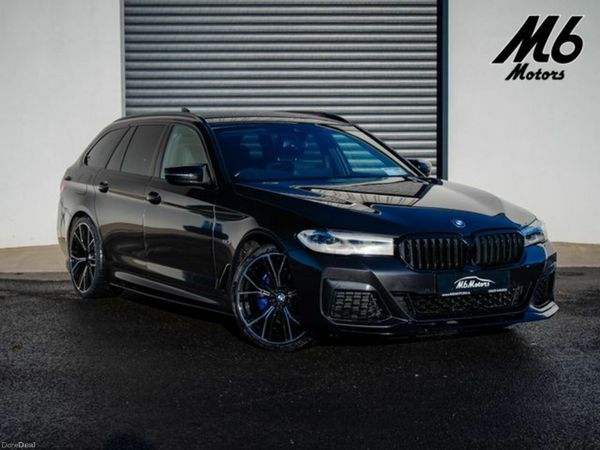 BMW 5-Series Estate, Petrol Hybrid, 2023, Grey