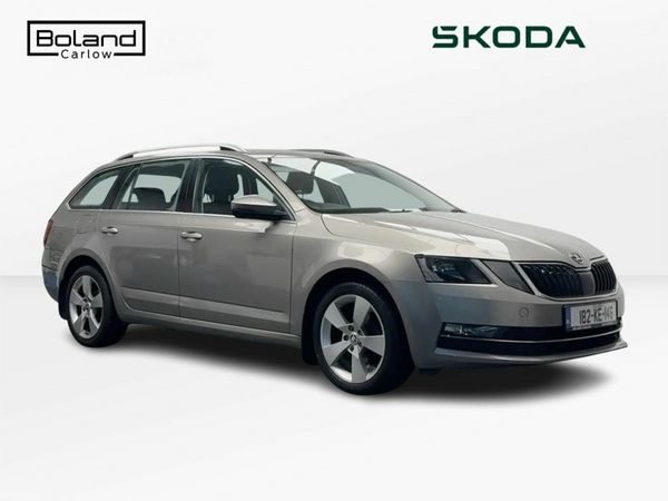 Skoda Octavia Estate, Petrol, 2018, Grey