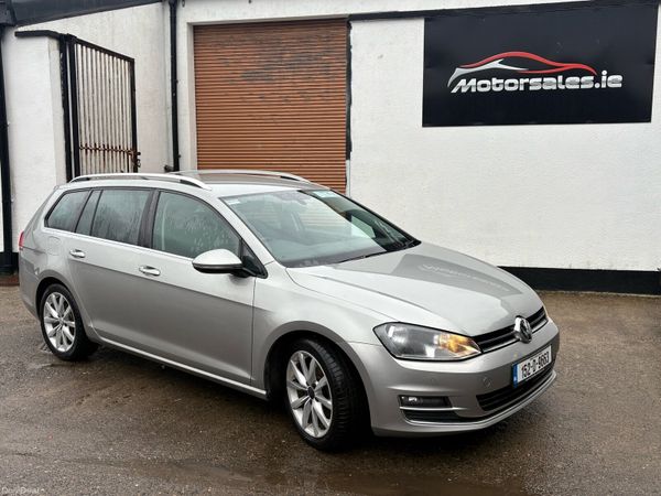 Volkswagen Golf Estate, Diesel, 2015, Silver