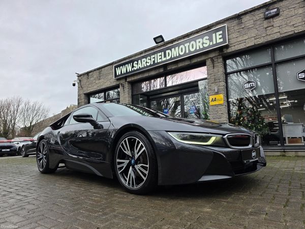 BMW i8 Coupe, Petrol Plug-in Hybrid, 2016, Grey