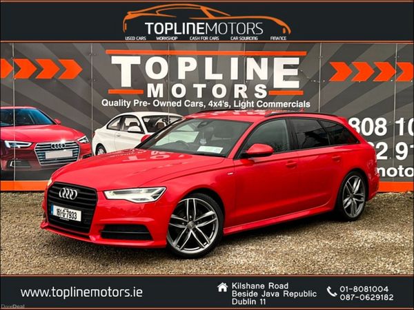 Audi A6 Estate, Diesel, 2016, Red