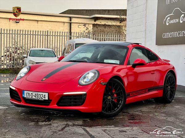Porsche 911 Coupe, Petrol, 2017, Red