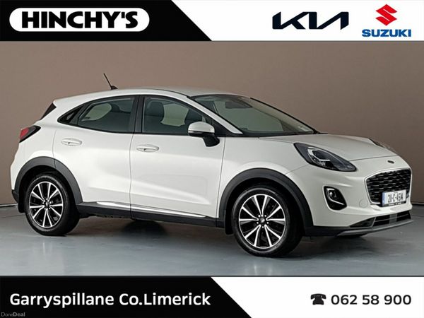 Ford Puma MPV, Petrol Hybrid, 2021, White