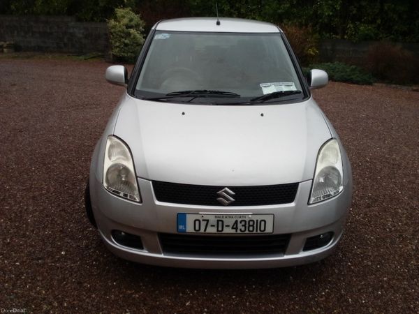 Suzuki Swift Hatchback, Petrol, 2007, Silver