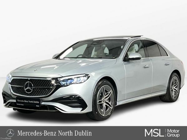 Mercedes-Benz E-Class Saloon, Petrol Plug-in Hybrid, 2026, Silver