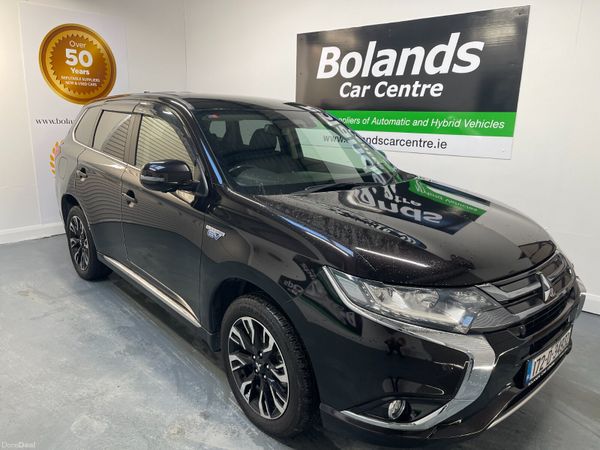 Mitsubishi Outlander SUV, Petrol Plug-in Hybrid, 2017, Black