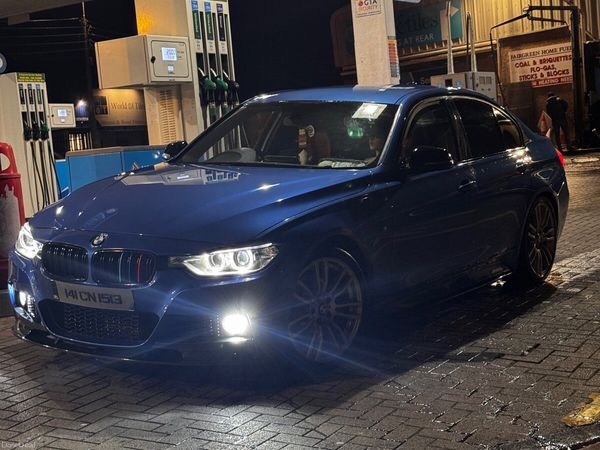 BMW 3-Series Saloon, Diesel, 2014, Blue