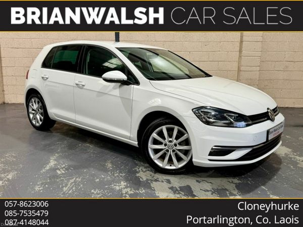Volkswagen Golf Hatchback, Petrol, 2018, White