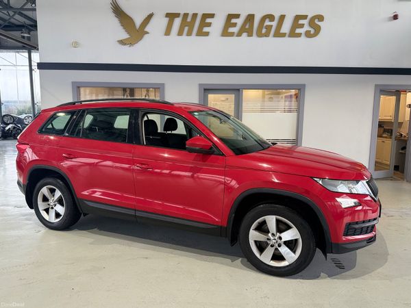 Skoda Kodiaq SUV, Petrol, 2017, Red