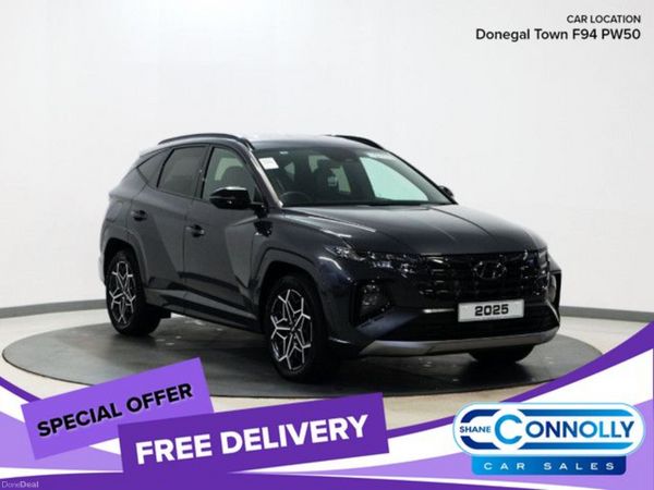 Hyundai Tucson SUV, Petrol Hybrid, 2025, Grey