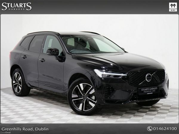 Volvo XC60 Estate, Petrol Plug-in Hybrid, 2025, Black