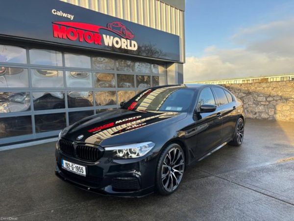 BMW 5-Series Saloon, Diesel, 2019, Black