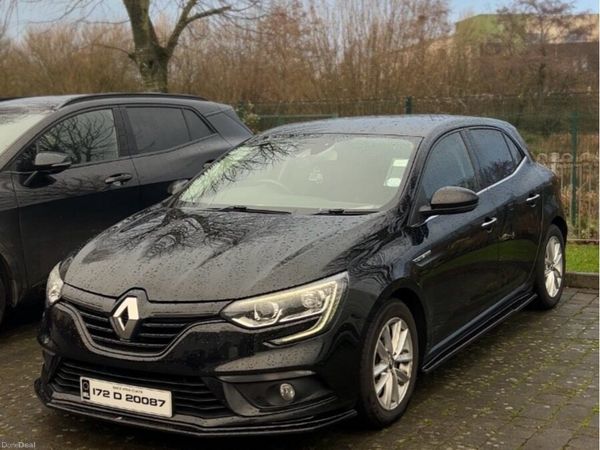 Renault Megane Hatchback, Diesel, 2017, Black
