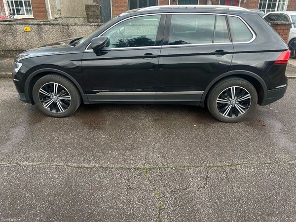 Volkswagen Tiguan SUV, Diesel, 2016, Black