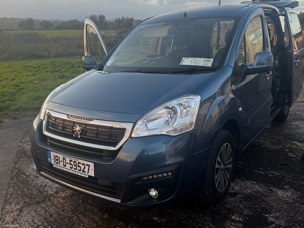 Peugeot Partner MPV, Diesel, 2018, Blue