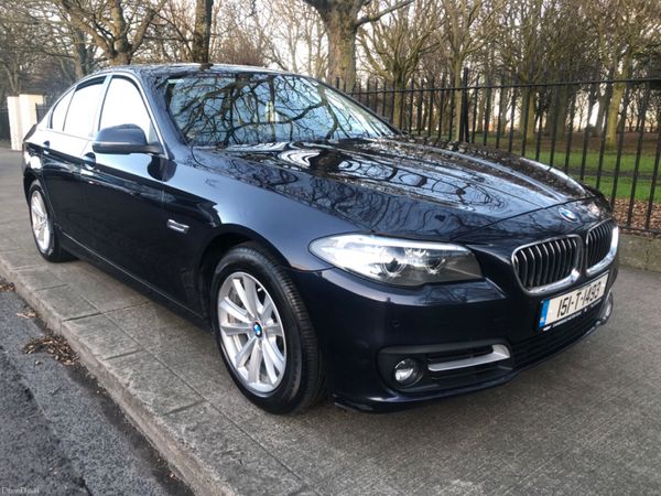 BMW 5-Series Saloon, Diesel, 2015, Blue