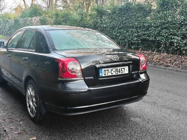 Toyota Avensis Saloon, Petrol, 2007, Black