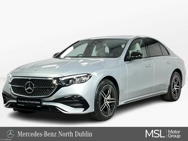 Mercedes-Benz E-Class Saloon, Diesel Plug-in Hybrid, 2026, Silver
