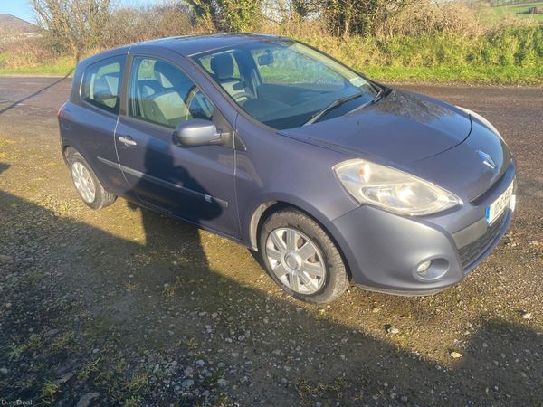 Renault Clio Hatchback, Ethanol Petrol, 2010, Blue