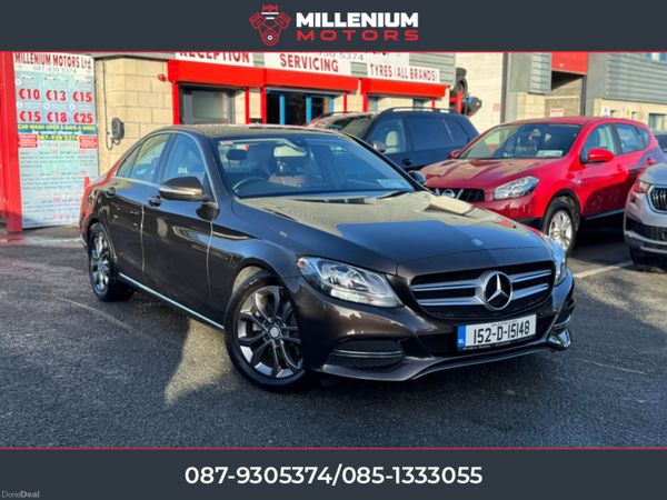 Mercedes-Benz C-Class Saloon, Diesel, 2015, Brown