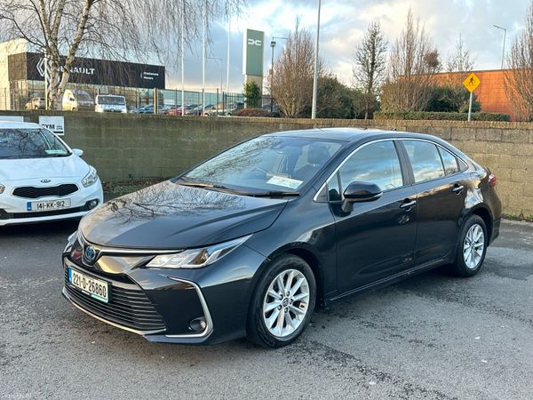 Toyota Corolla Saloon, Petrol Hybrid, 2022, Black