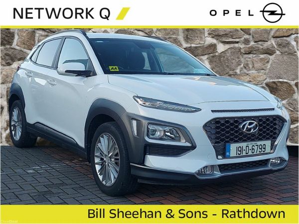 Hyundai KONA MPV, Petrol, 2019, White
