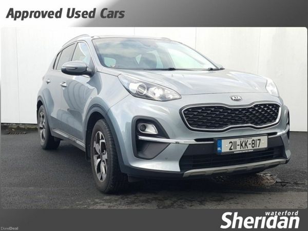 Kia Sportage SUV, Diesel Hybrid, 2021, Grey