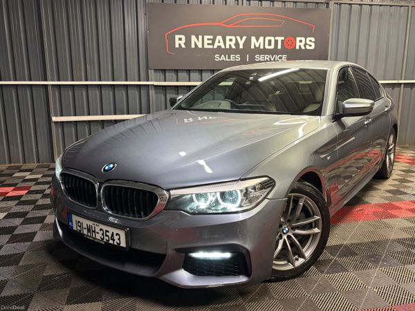 BMW 5-Series Saloon, Diesel, 2019, Blue