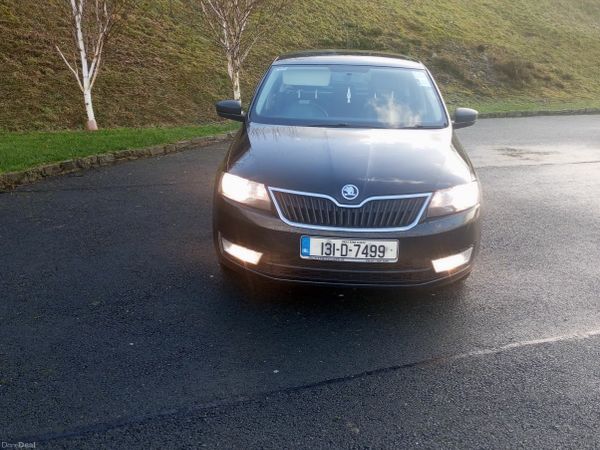 Skoda Rapid Saloon, Petrol, 2013, Black