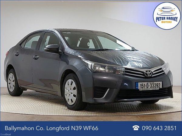 Toyota Corolla Saloon, Diesel, 2015, Grey