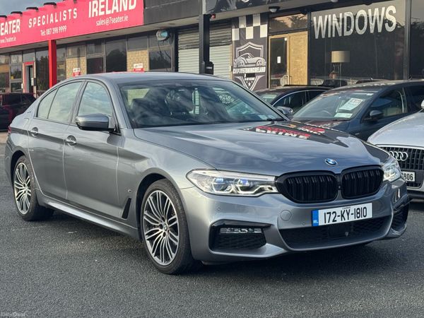 BMW 5-Series Saloon, Petrol Plug-in Hybrid, 2017, Grey