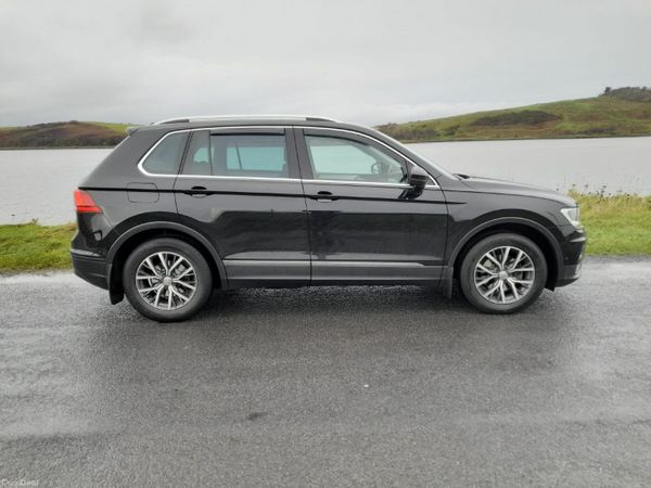 Volkswagen Tiguan SUV, Diesel, 2021, Black