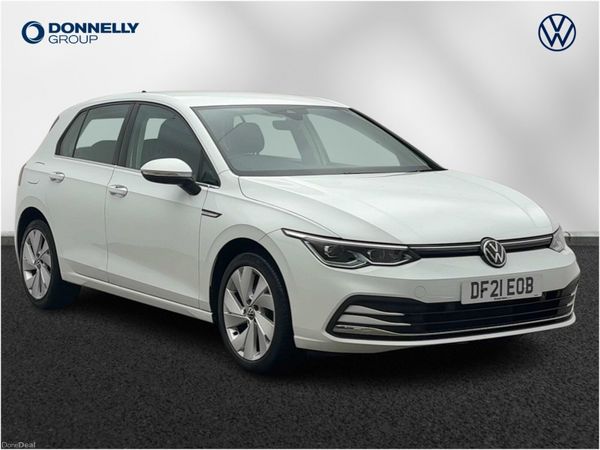 Volkswagen Golf Hatchback, Petrol, 2021, White