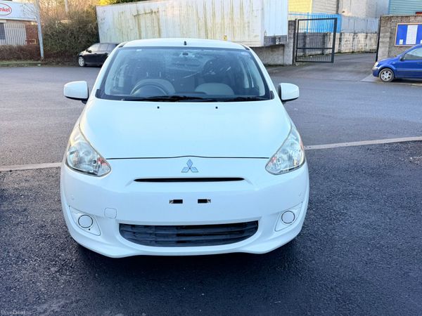 Mitsubishi Mirage Hatchback, Petrol, 2012, White