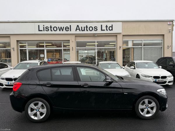 BMW 1-Series Hatchback, Diesel, 2017, Black