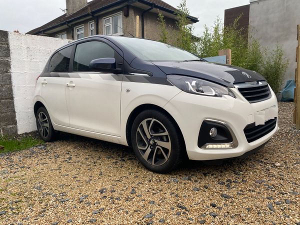 Peugeot 108 Hatchback, Petrol, 2018, White