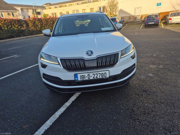 Skoda Karoq Estate/Jeep, Diesel, 2018, White