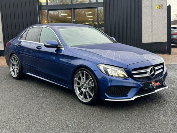 Mercedes-Benz C-Class Saloon, Diesel, 2018, Blue