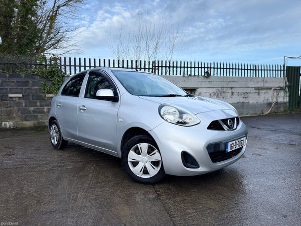 Nissan March Hatchback, Petrol, 2016, Silver
