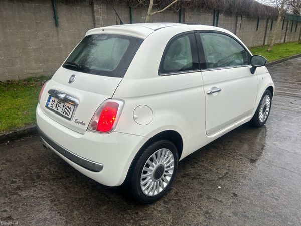 Fiat 500 Hatchback, Petrol, 2012, White