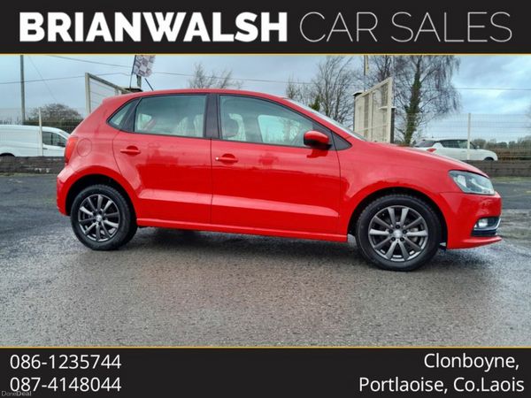 Volkswagen Polo Hatchback, Petrol, 2016, Red