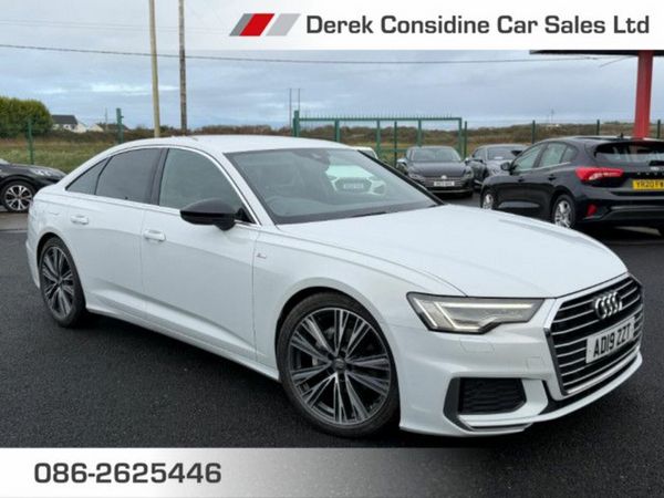 Audi A6 Saloon, Diesel, 2019, White