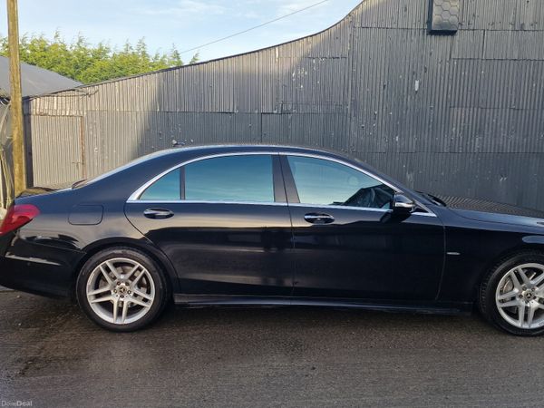 Mercedes-Benz S-Class Saloon, Petrol Plug-in Hybrid, 2016, Black
