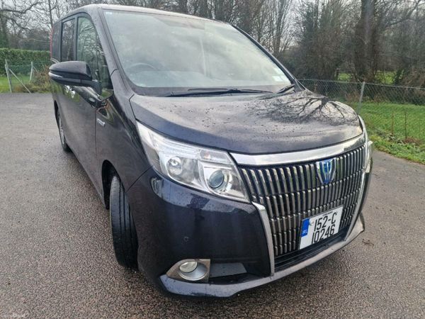 Toyota Noah MPV, Petrol Hybrid, 2015, Black