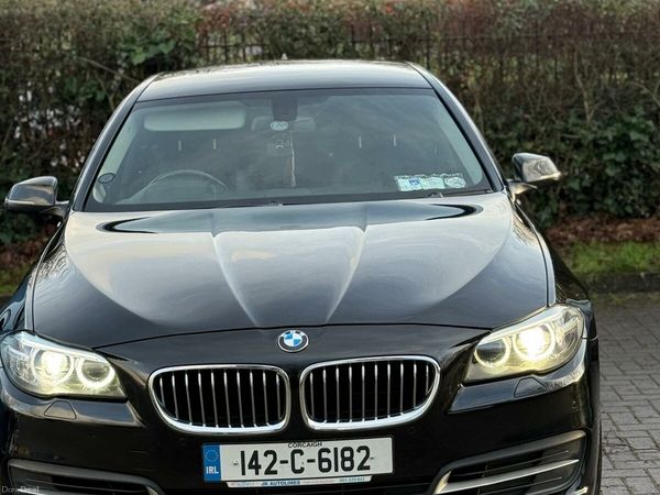 BMW 5-Series Saloon, Diesel, 2014, Black