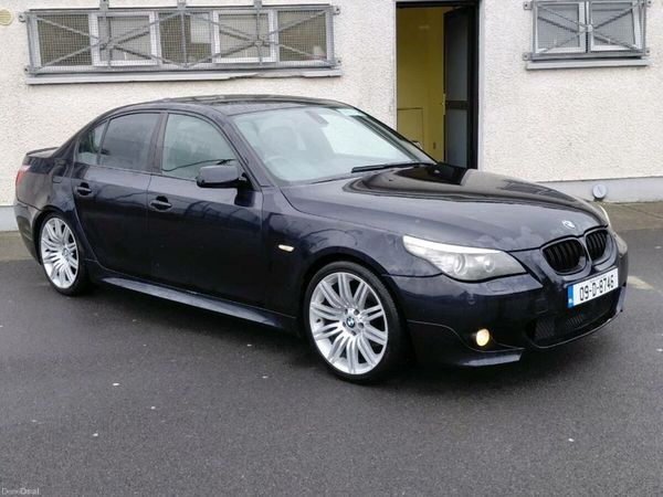 BMW 5-Series Saloon, Diesel, 2009, Black