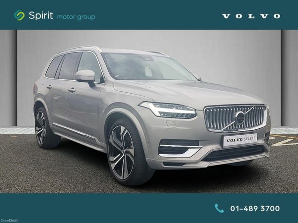 Volvo XC90 SUV, Petrol Plug-in Hybrid, 2024, Silver