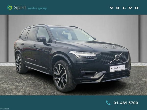 Volvo XC90 SUV, Petrol Plug-in Hybrid, 2023, Black