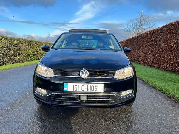 Volkswagen Polo Hatchback, Petrol, 2016, Black