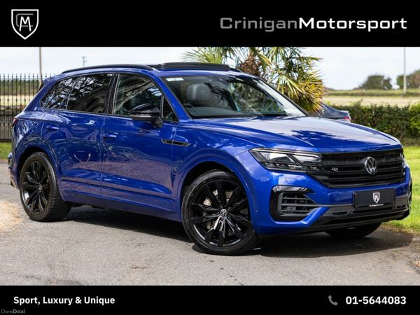 Volkswagen Touareg SUV, Petrol Plug-in Hybrid, 2021, Blue